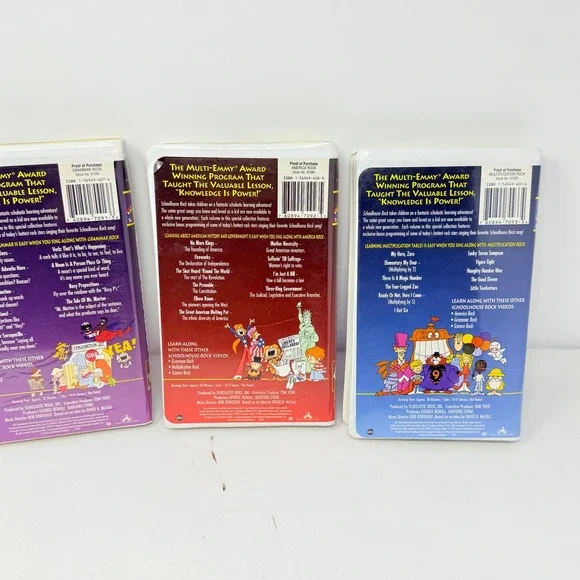 Schoolhouse‎ Rock 25th Anniversary Collection VHS Grammar America Multiplication - Picture 2 of 8